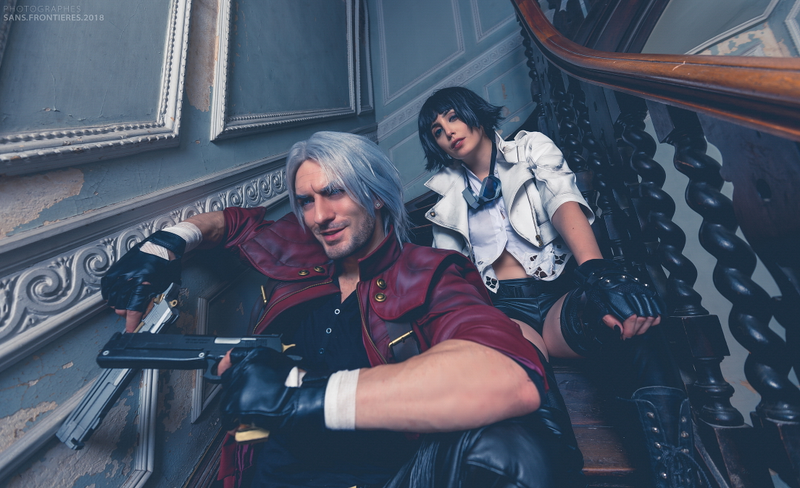 Illustration for article titled Devil May Cry Cosplay Gets A Little Romantic